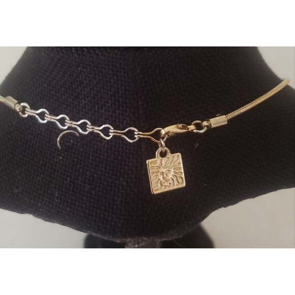 Anne Klein 19" Gold Tone Tortoise Shell Pendant Necklace - Picture 3 of 5